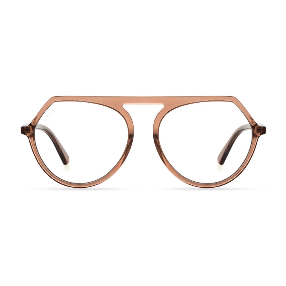 DIFF ELLIS - VINTAGE CRYSTAL +
BLUE LIGHT TECHNOLOGY boutique screen glasses